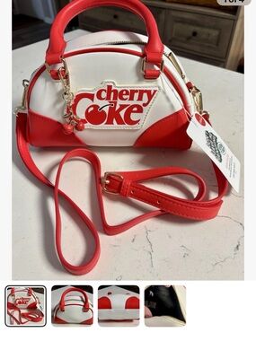 SkinnyDip Cherry Coke Dome Crossbody Bag -NWT